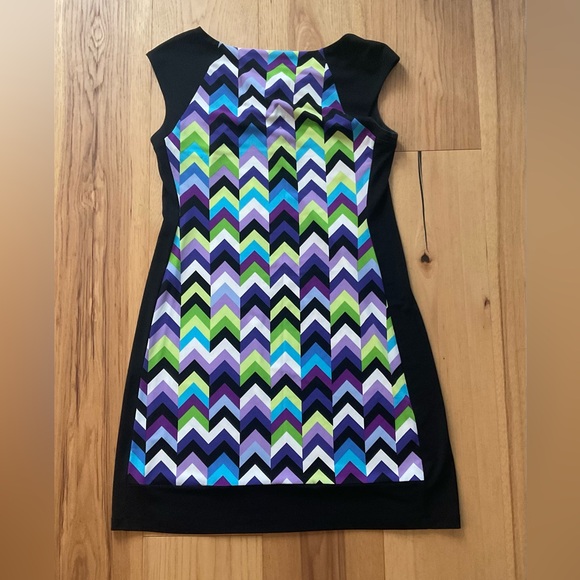 Maggy L Sleeveless Slip Dress, Multi-Colored, Size 6 - Picture 3 of 8